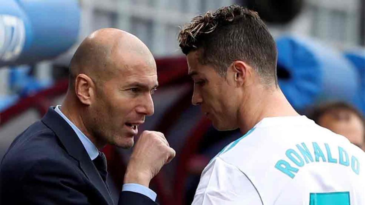 Zidane tuvo una reunión decisiva con Cristiano Ronaldo