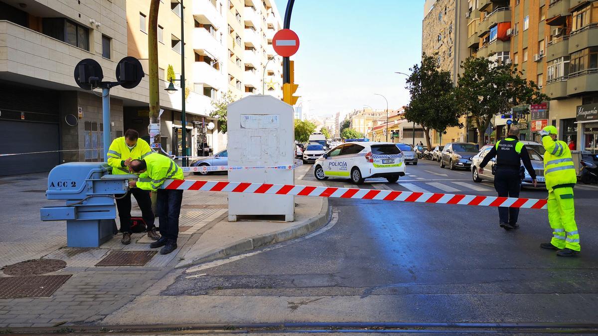 Reitran la barrera del paso a nivel de Héroe de Sostoa debido al azote del viento