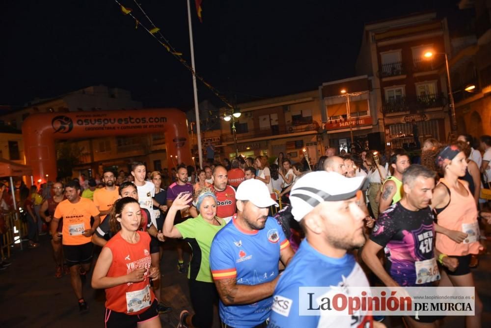 Carrera popular nocturna en Alquerías.