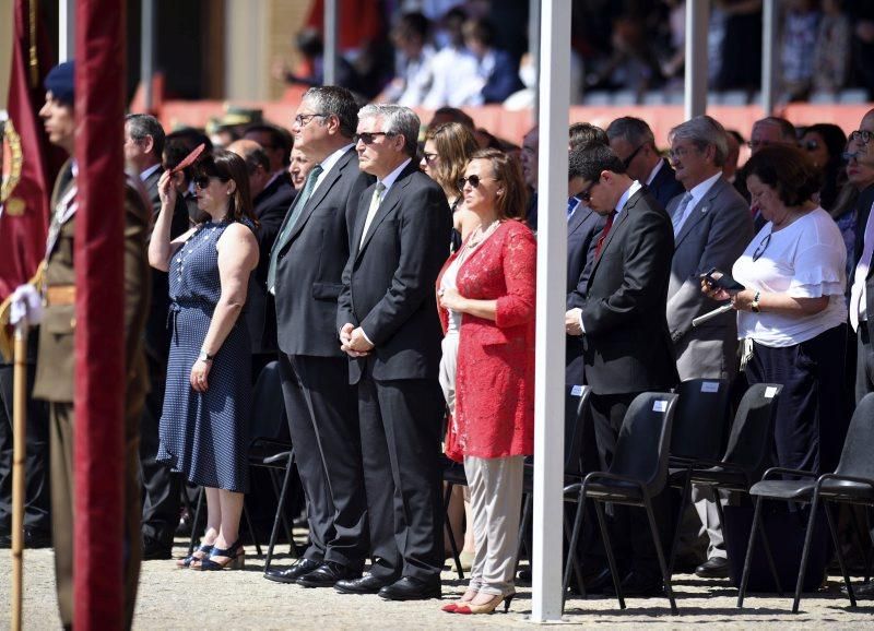 Visita de Felipe VI a la Academia General Militar de Zaragoza