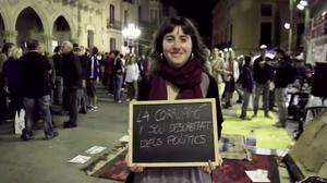 Vídeo promocional del Verkami promogut des d’A les Vuit al Raval sobre #acampadaTRS.