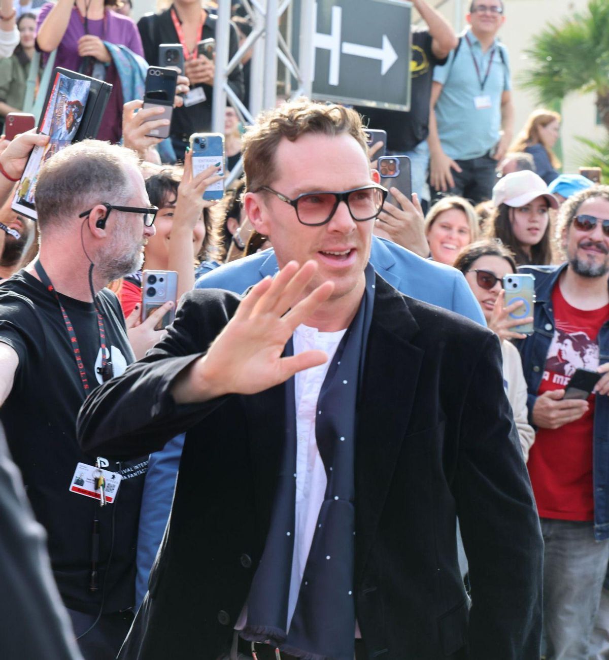 El carisma de Cumberbatch sedueix a Sitges El carisma de Cumberbatch sedueix a Sitges