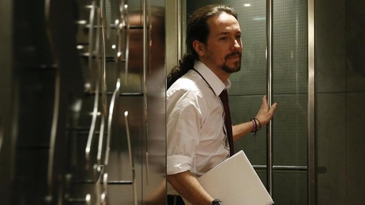 Pablo Iglesias en el Congreso de los Diputados