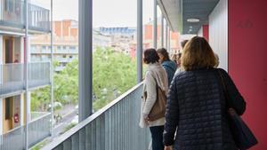 Lliurament de claus de la promoció Germanetes d’habitatge social per a gent gran a l’Eixample