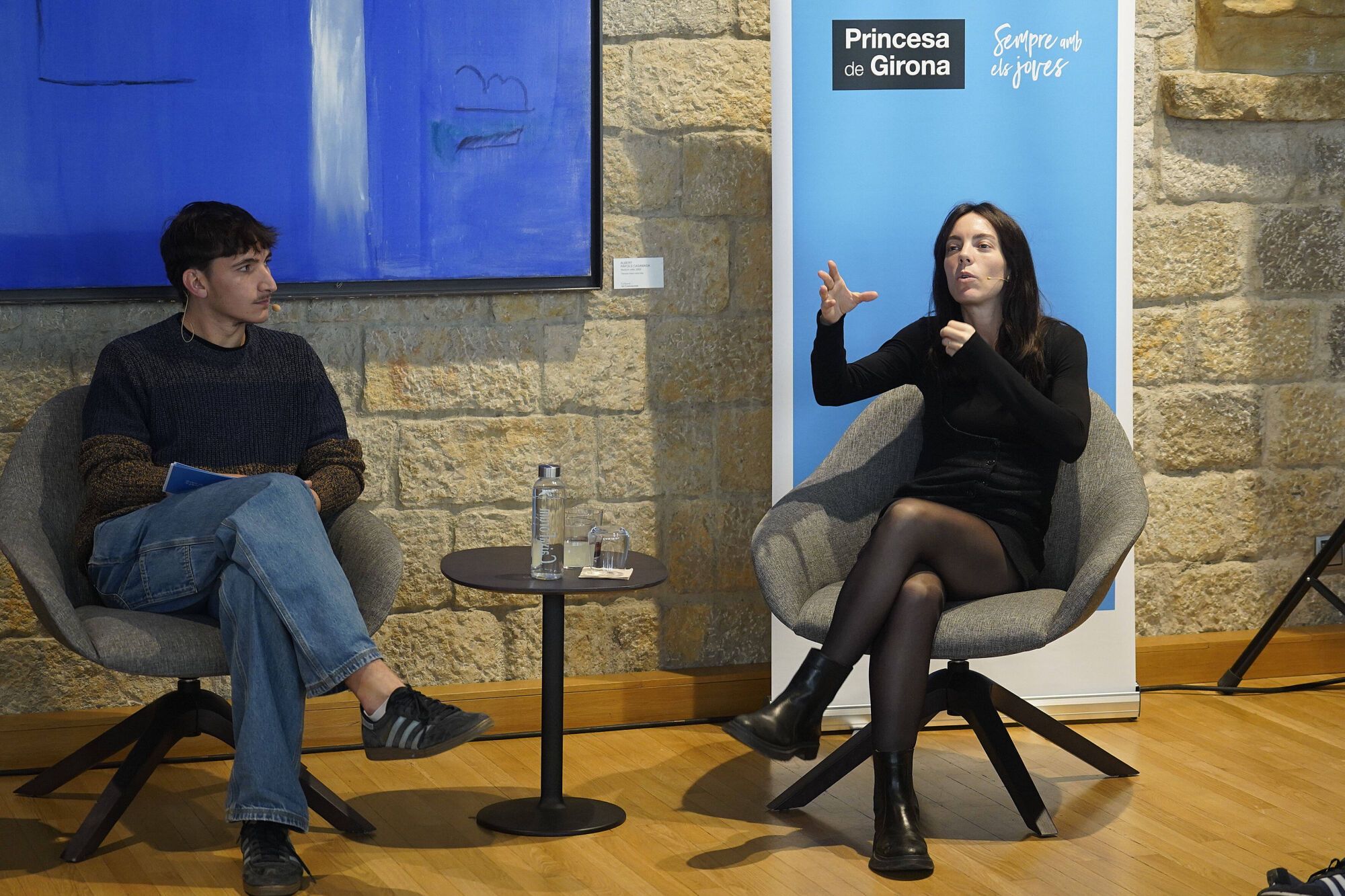 Girona CaixaForum fundació Princesa de Girona parlem d’interpretació amb Victoria Luengo