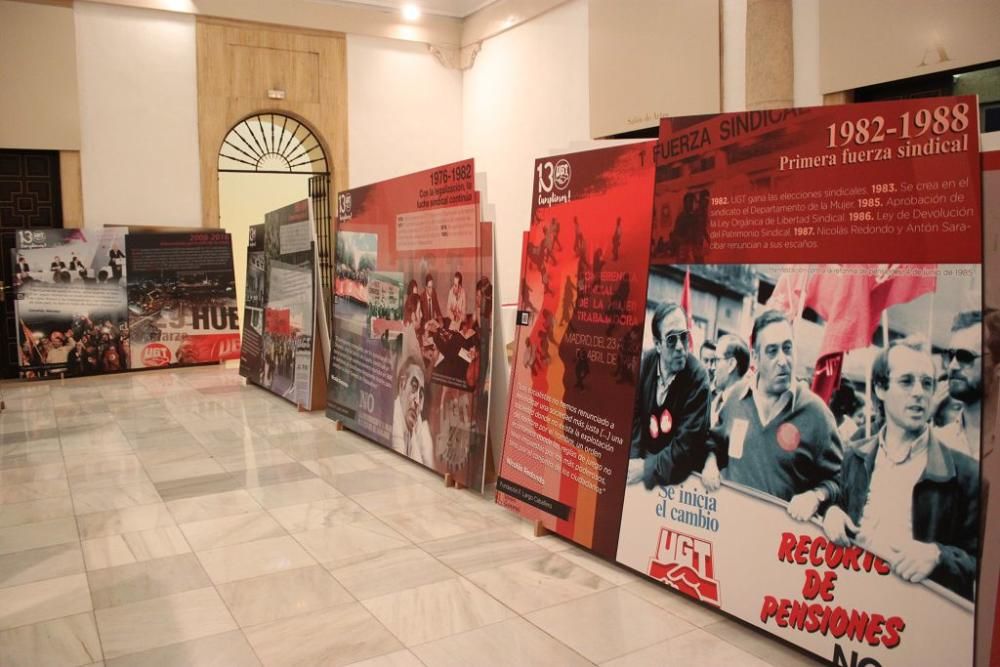 Exposición en Murcia: 130 años de UGT