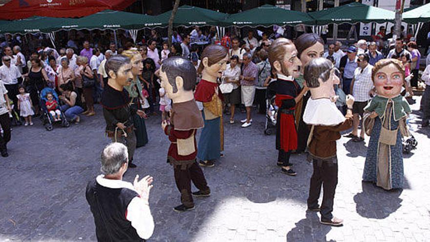 «Capitonis Durii», uno de los grupos que actuó en la Feria del Ajo, para dar colorido y animación a los visitantes.