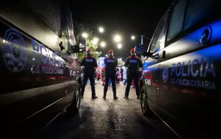 La Policía Canaria refuerza con 42 efectivos la Bajada de la Virgen de Las Nieves en La Palma
