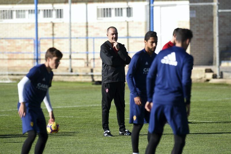 Víctor Fernández se estrena como técnico del Real Zaragoza