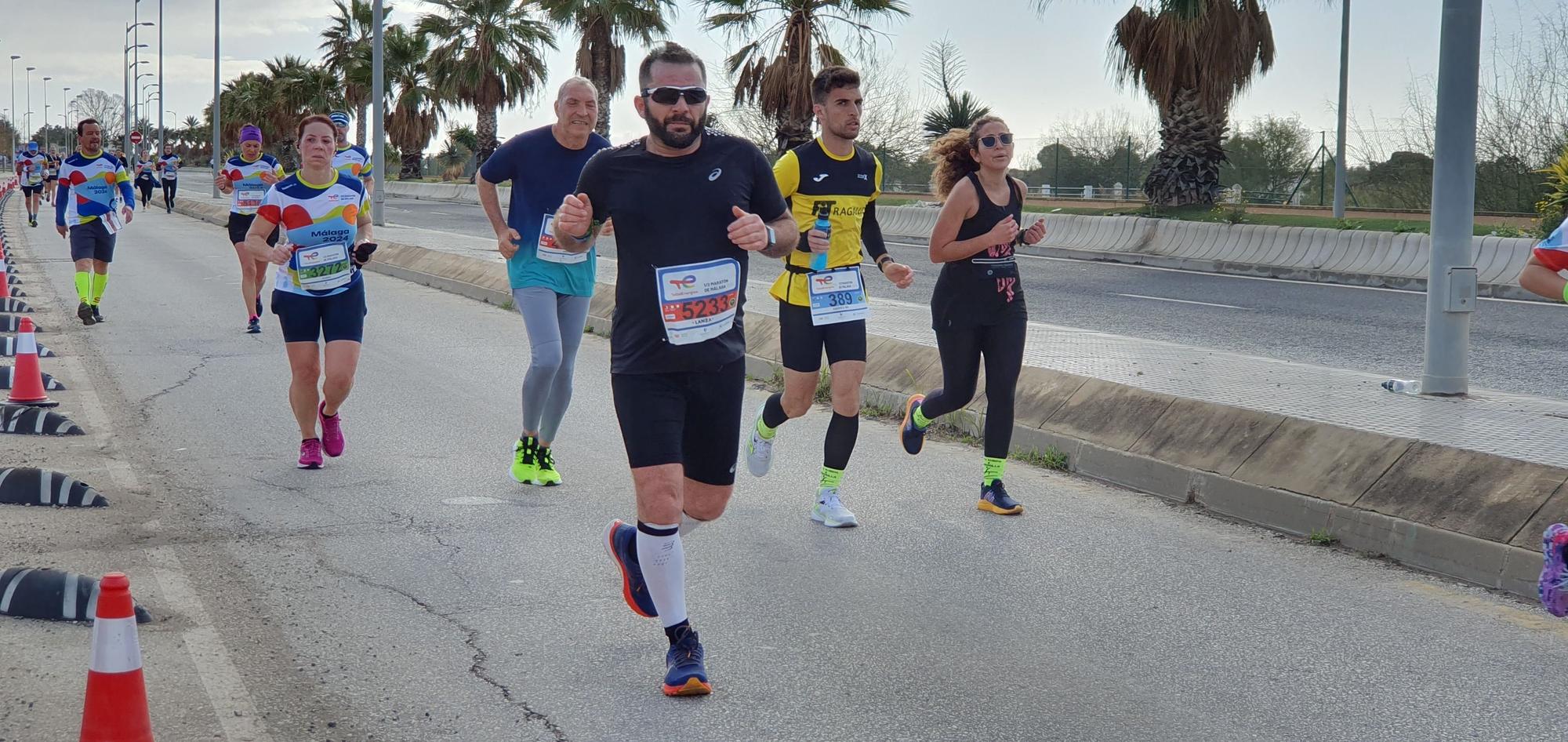 Búscate en la XXXIII Media Maratón que se ha celebrado en Málaga en la mañana de este domingo 10 de marzo de 2024 