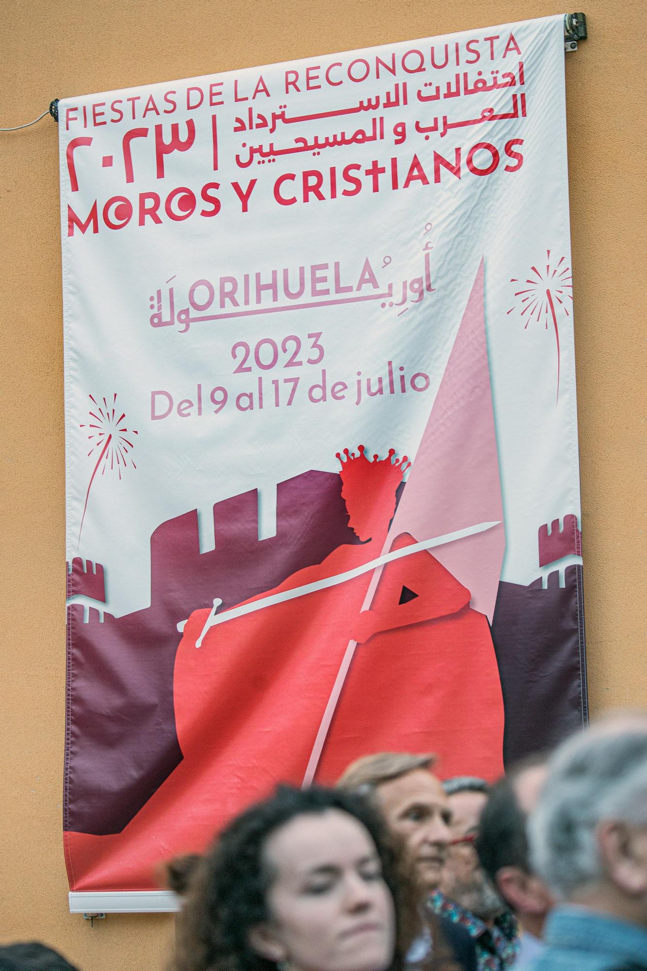 Presentación cartel Moros y Cristianos Orihuela 2023