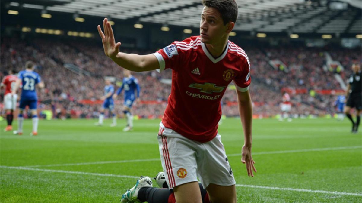 Ander Herrera, jugador del Manchester United