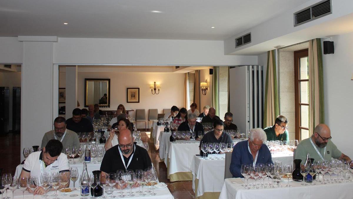 Expertos del panel de cata del concurso.