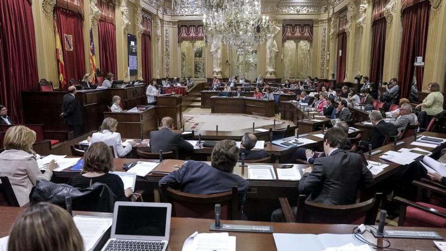 Imagen del pleno del Parlament el pasado martes.