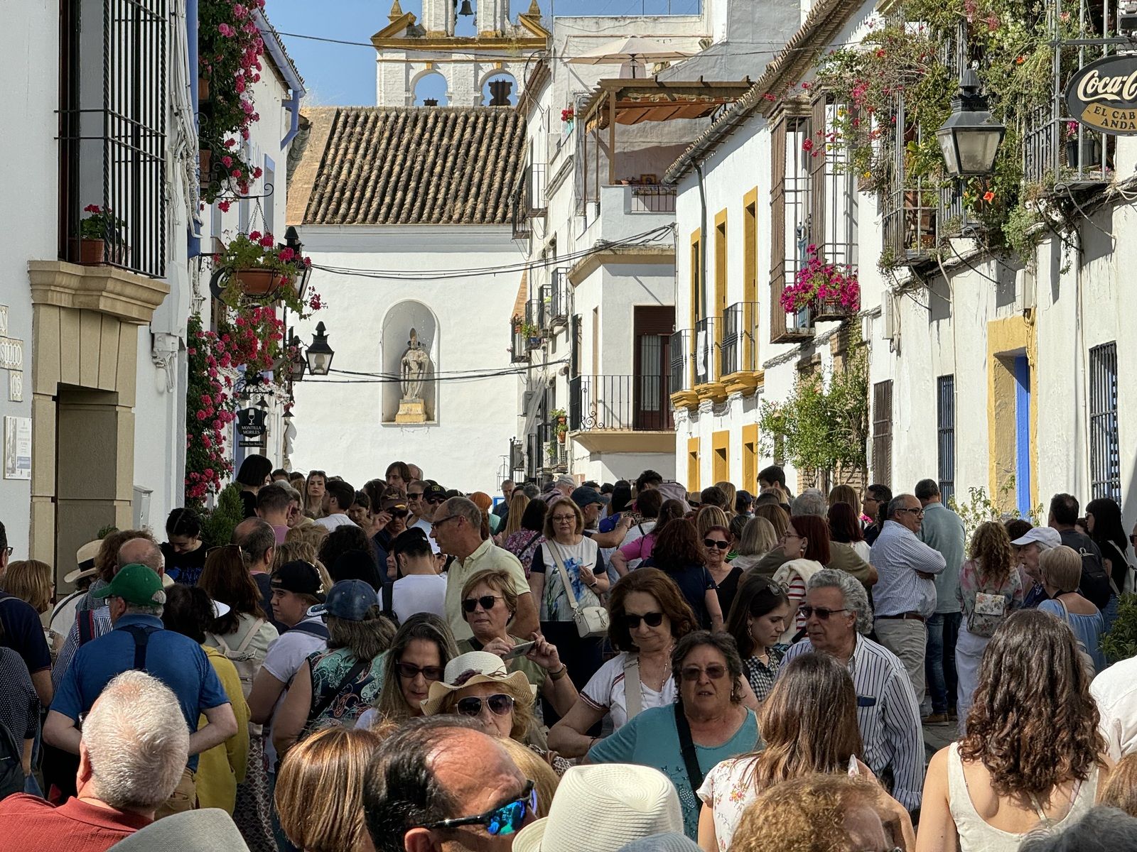 Ambiente en el último sábado de Patios
