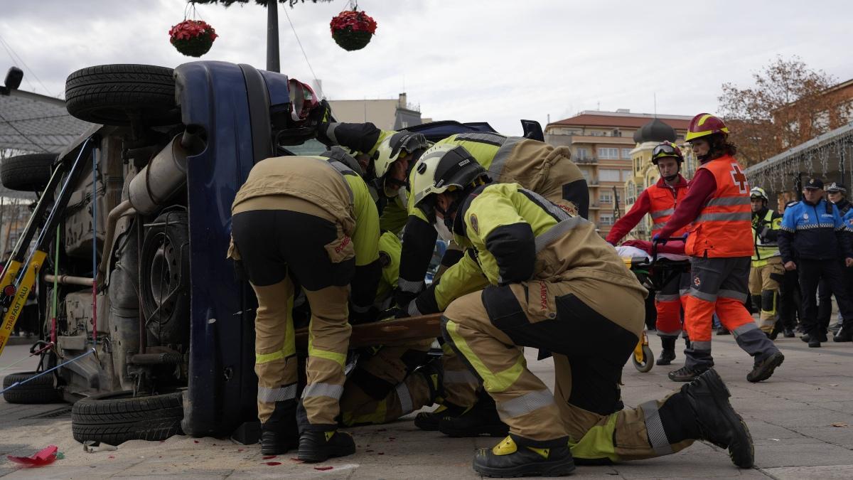 La Marina se convierte en escenario de un nuevo simulacro de accidente en Zamora