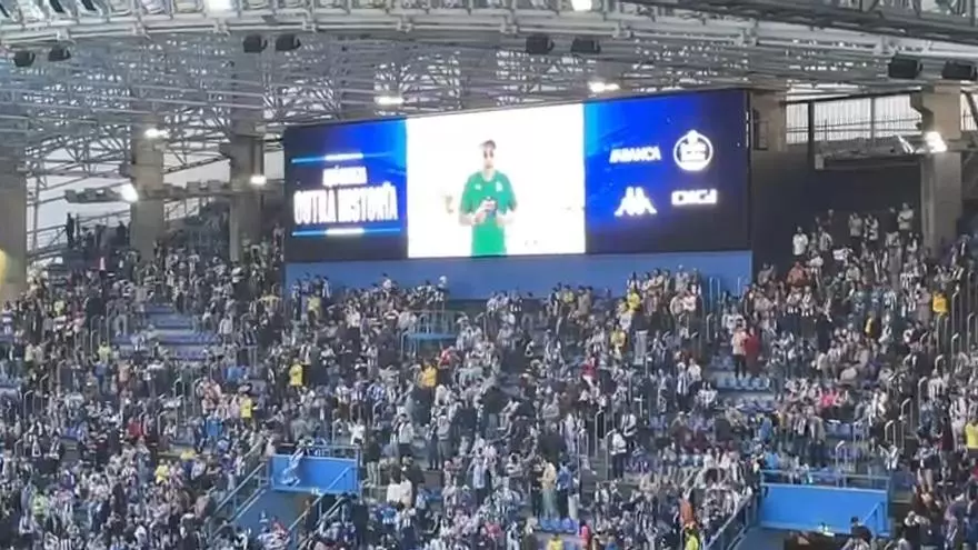 El mensaje de Kiko Rivera en la fiesta del ascenso en Riazor