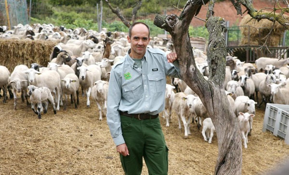 Gabriel Lampreave, agent forestal.