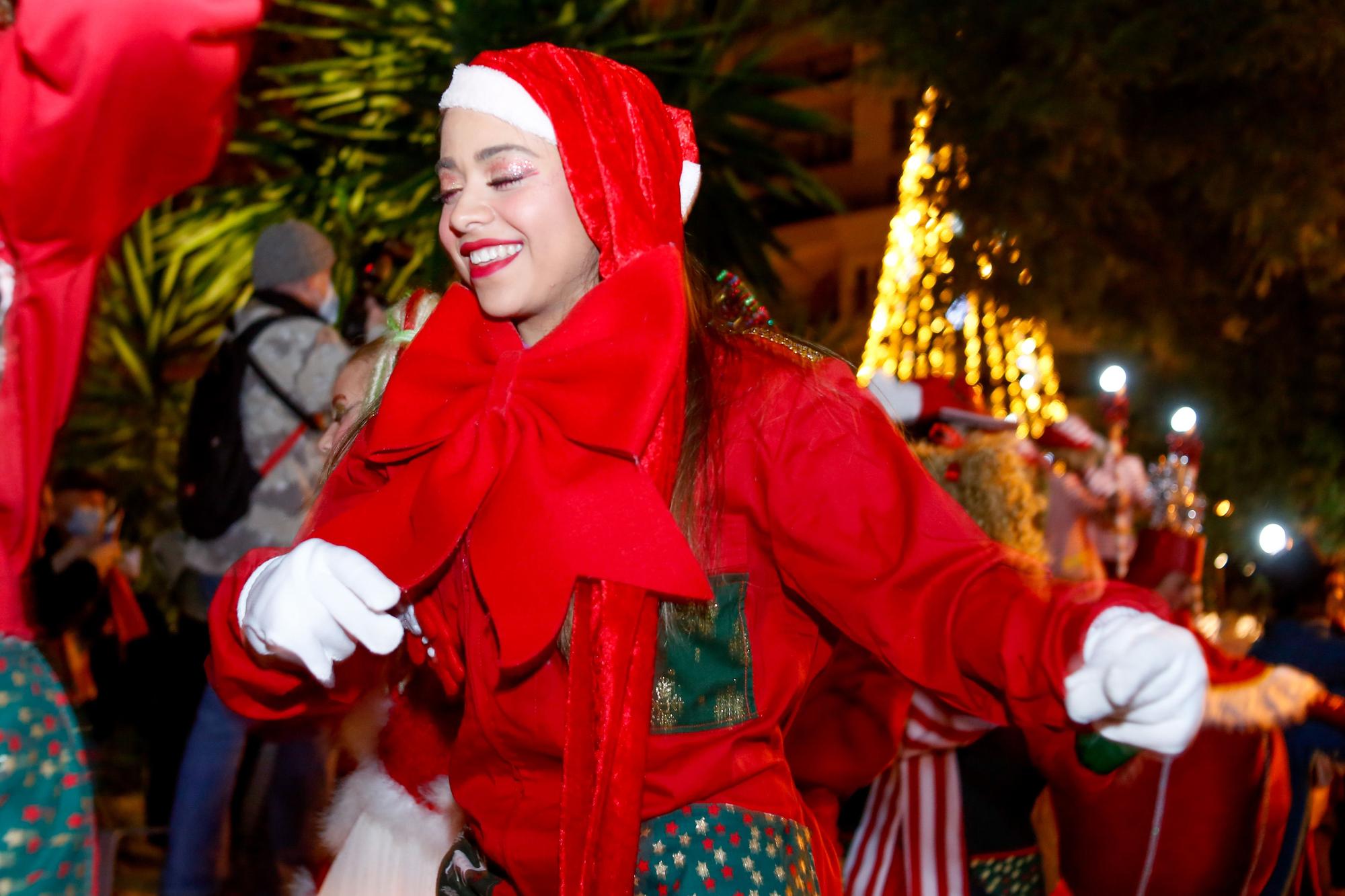 Encendido de las luces de Navidad en Vila.