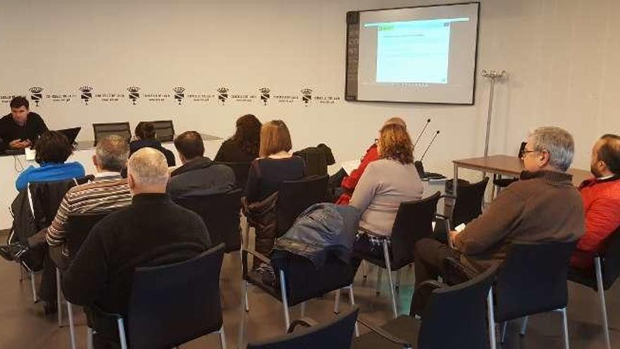 Nicolás González Casares presidió ayer la primera sesión.