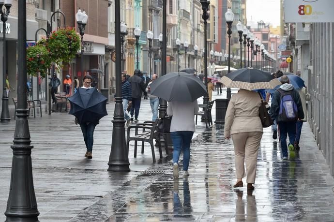 08-03-2019 LAS PALMAS DE GRAN CANARIA. Lluvia.. Fotógrafo: ANDRES CRUZ