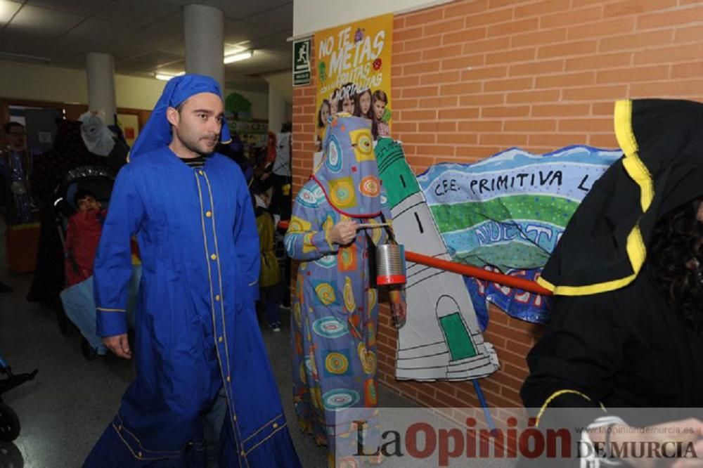 Los tambores de Moratalla llegan al colegio Primitiva López