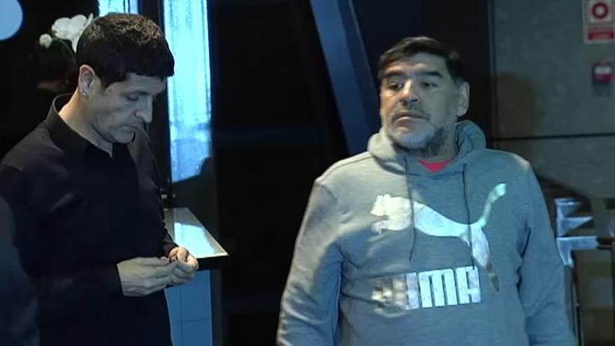 Maradona: &quot;Si yo te pego mano a mano te estropeo&quot;