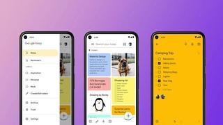 Google Keep y la novedad de su última actualización en forma de widget