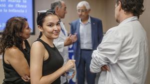 Claudia fue la primera paciente de la nueva planta de hospitalización de salud mental para niños y adolescentes del Hospital Vall d’Hebron.