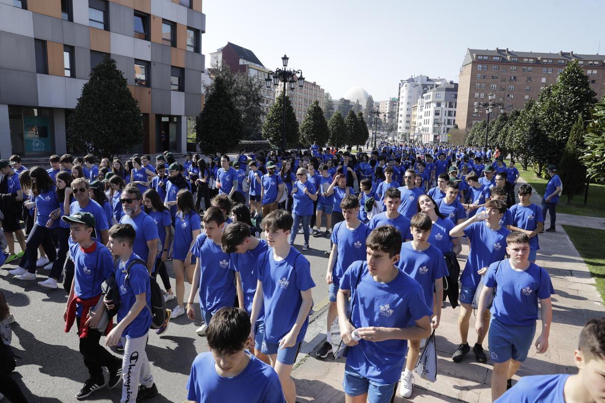 Marcha por la dignidad de la Fundación Vinjoy