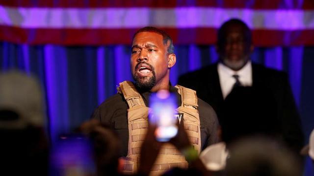 Una imagen del rapero Kanye West.
