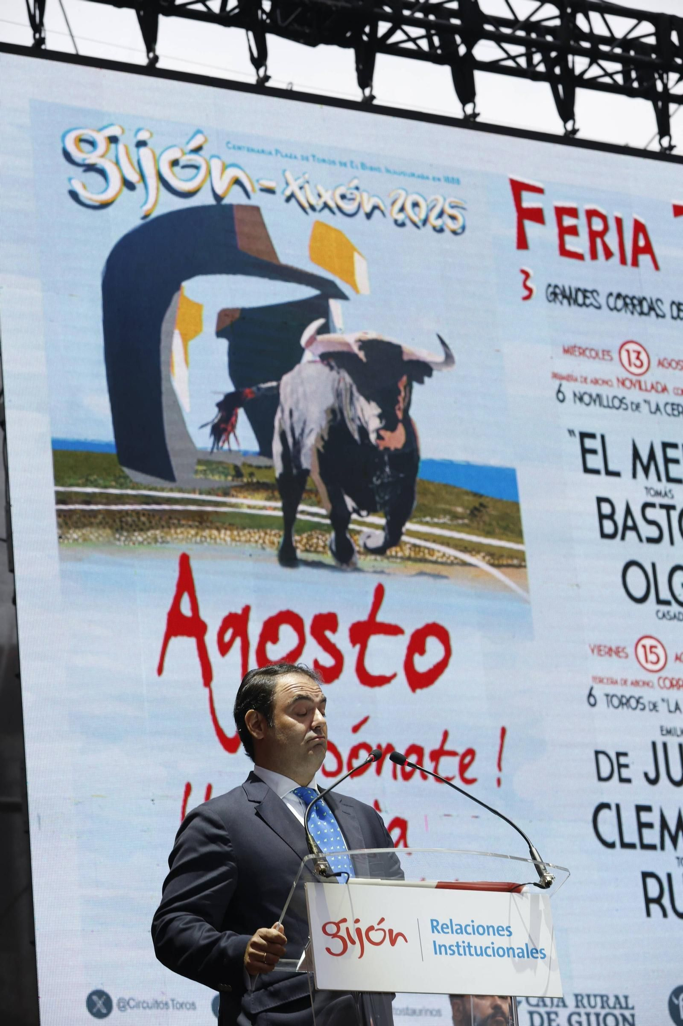 Así fue la presentación de la feria taurina de Gijón (en imágenes)