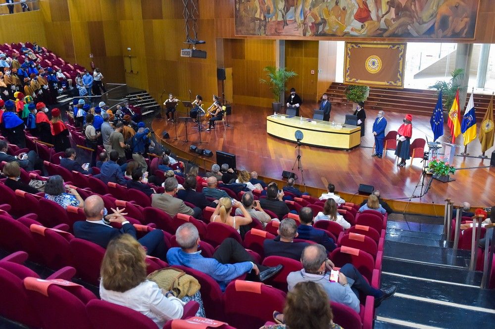 Acto de apertura del curso 2021-2022 en la ULPGC