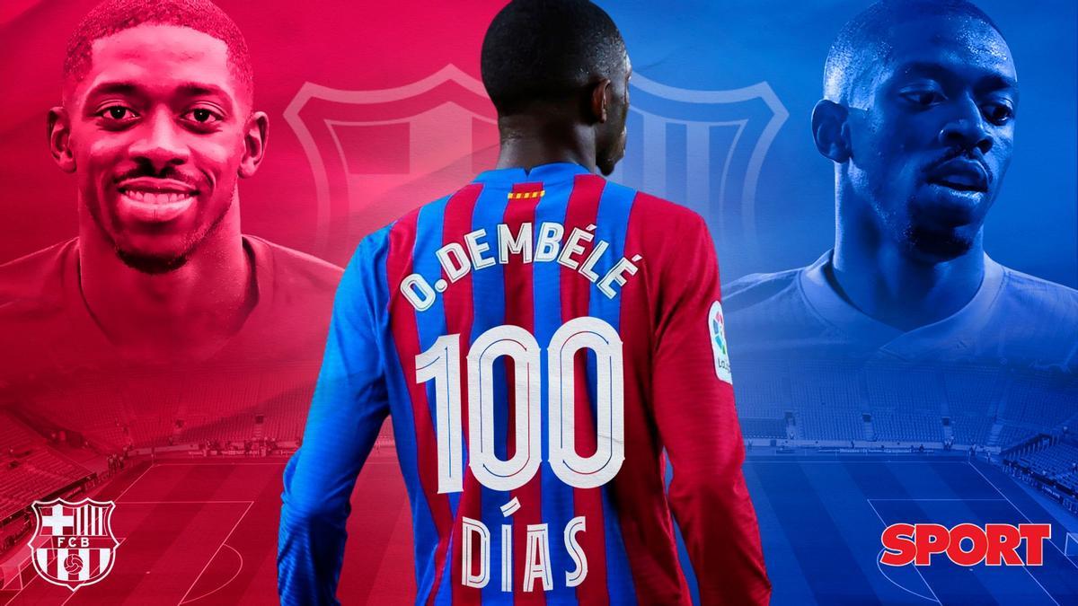 Faltan 100 días para que finalice el contrato de Dembélé
