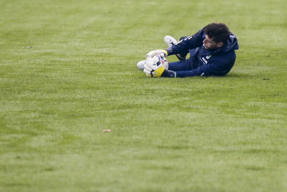 Entrenamiento del Oviedo