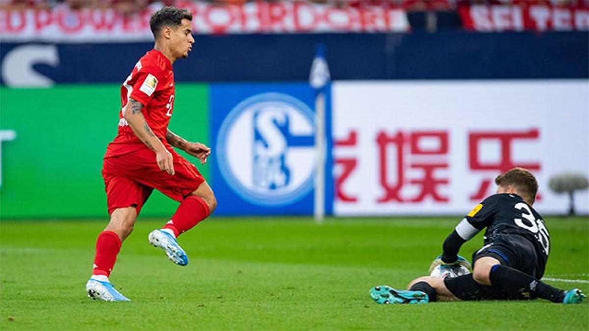 Coutinho, durante su etapa en el Bayern