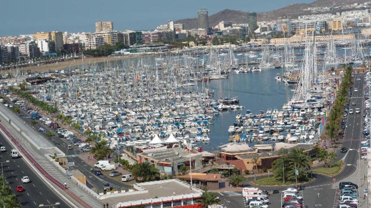 El Muelle Deportivo, en Las Palmas de Gran Canaria