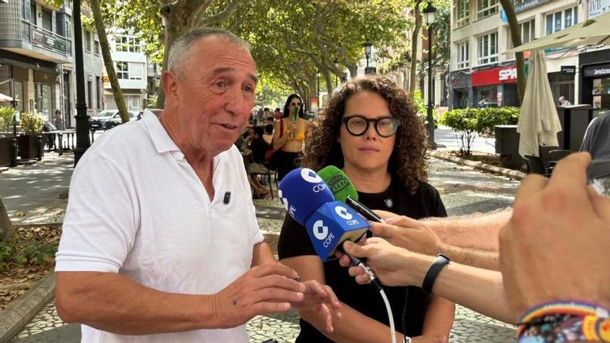 Baldoví critica en Gandia la falta de presupuesto para el centro integrado de FP, la prometida residencia de mayores y la ampliación del ambulatorio del Grau