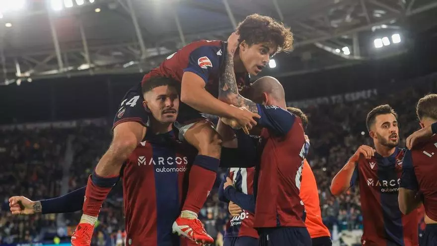 Resumen, goles y highlights del Levante 1-0 Mirandés de la jornada 28 de LaLiga Hypermotion
