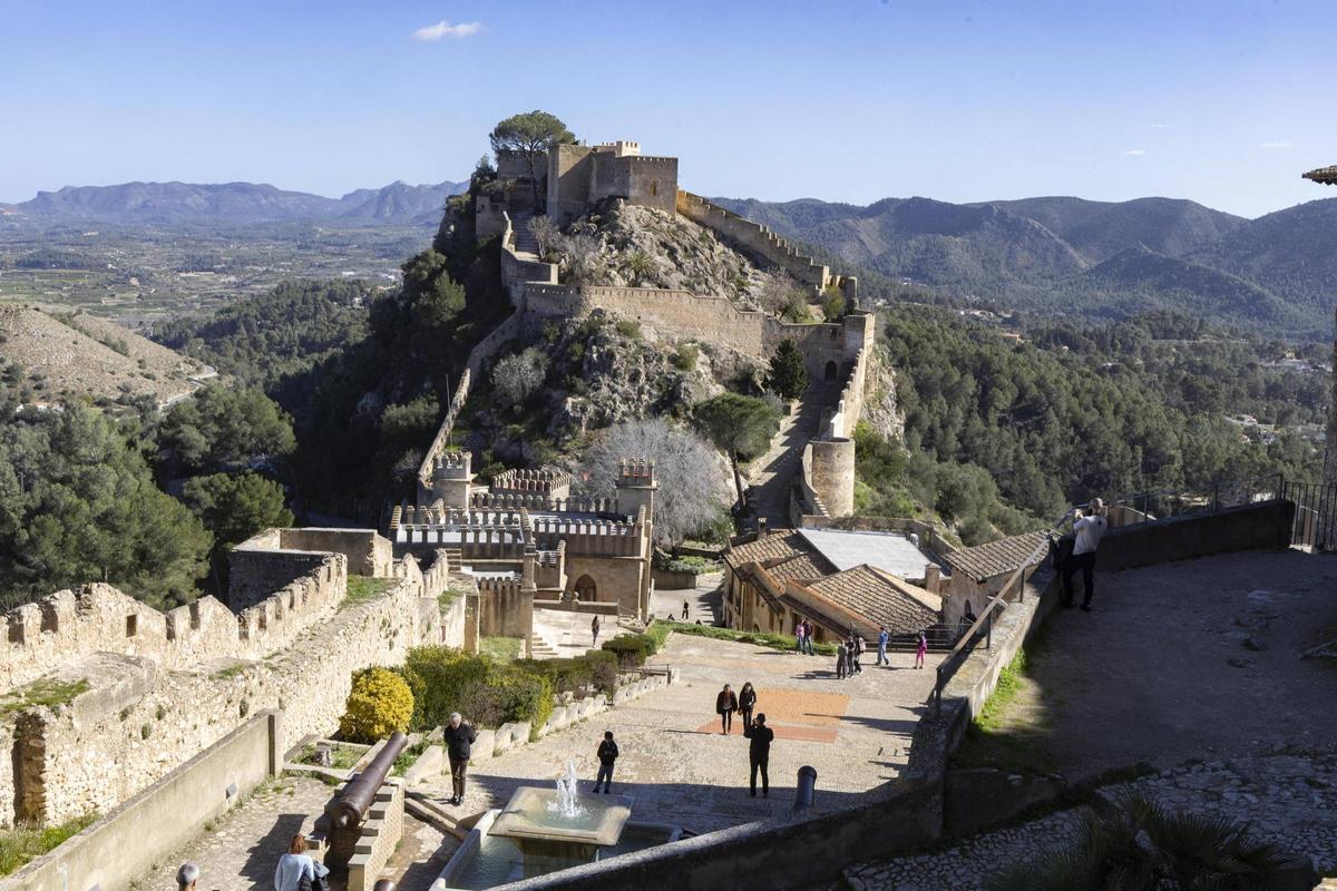 Castillo de Xàtiva.