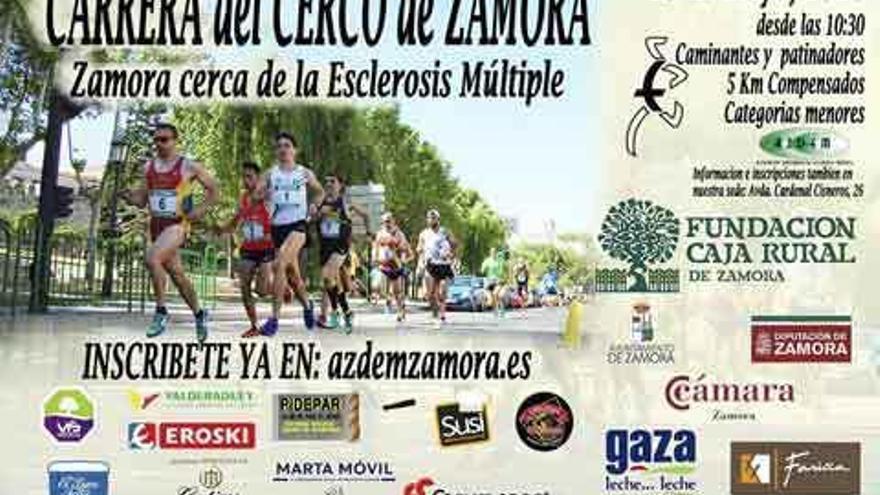 Cartel de la Carrera del Cerco de Zamora.