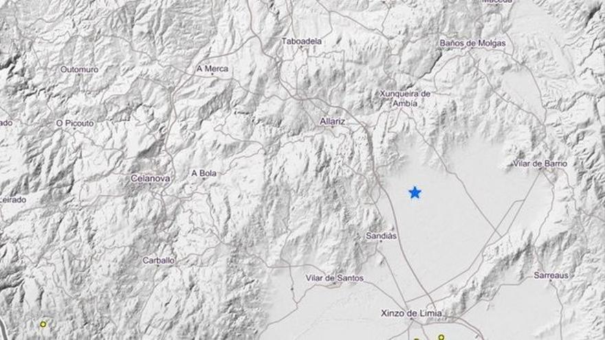 Ourense registra casi una decena de pequeños terremotos en las últimas horas