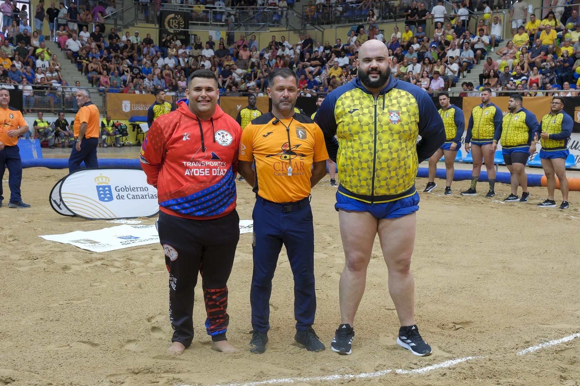 Final del torneo DISA Gobierno de Canarias de Lucha