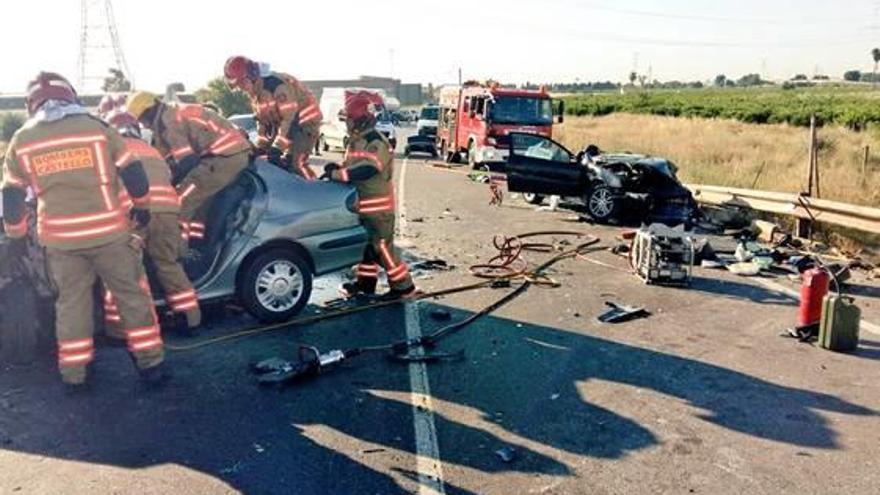 El accidente tuvo lugar en la CV-17.