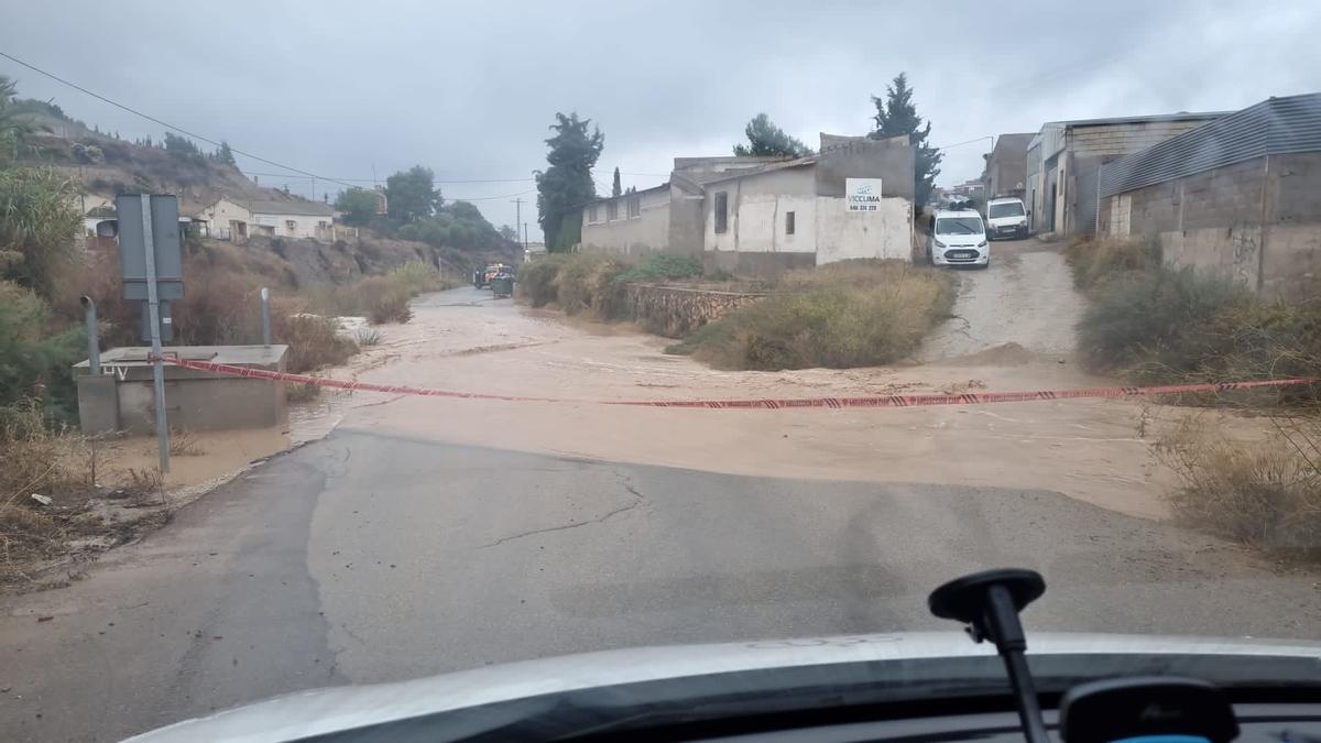 Inundaciones en Totana.