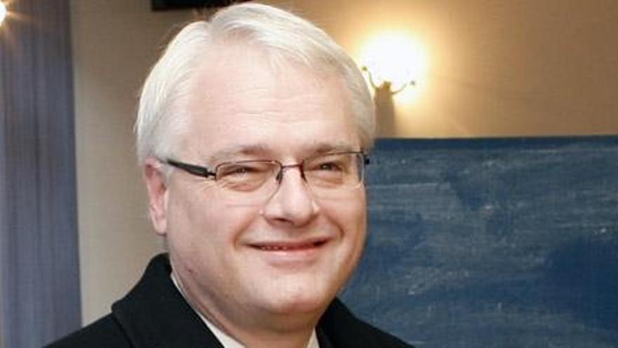 El candidato del opositor Partido Social-Demócrata (SDP) Ivo Josipovic.