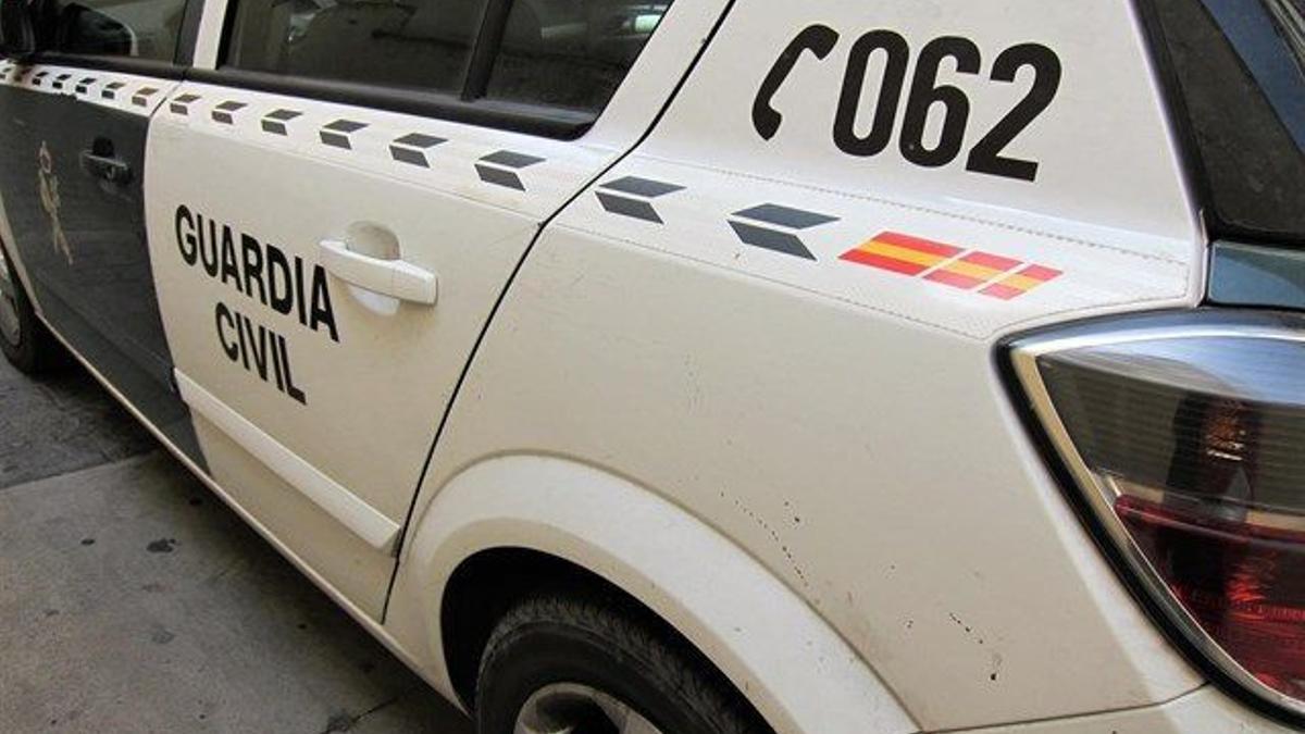 Imagen de recurso de un coche de la Guardia Civil.