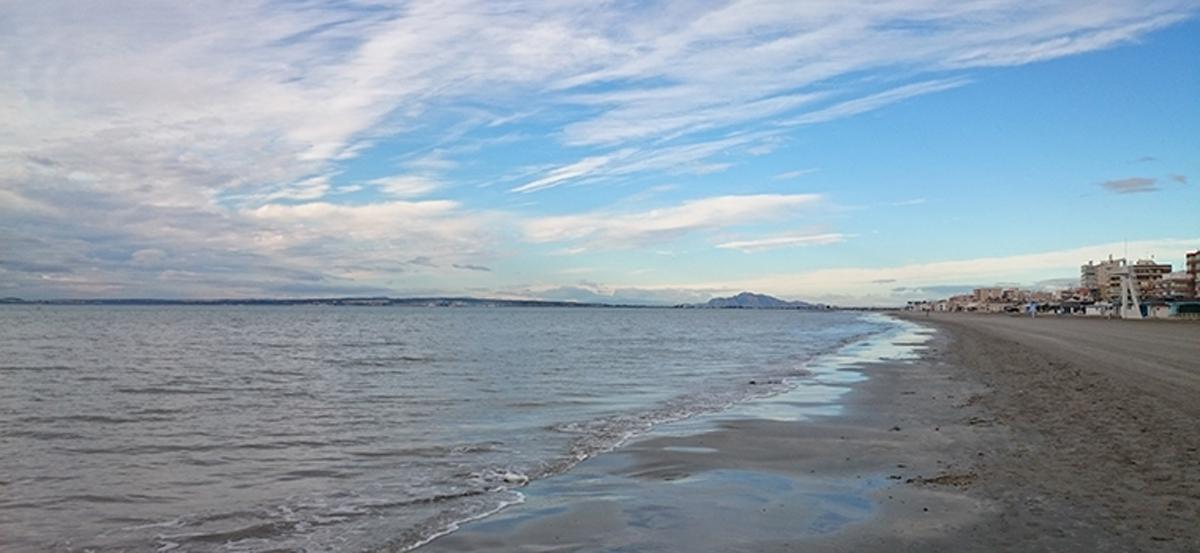 Playa del Tamarit en Santa Pola