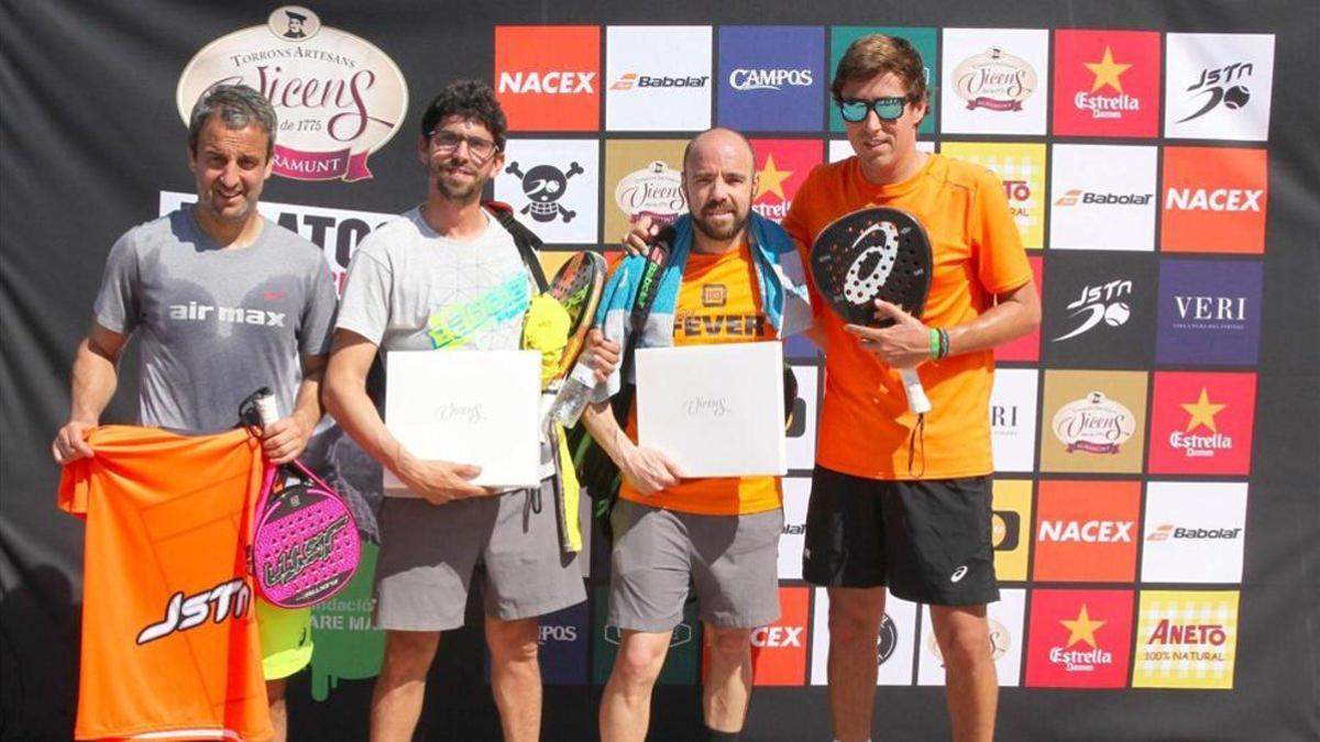 Fran González ganó el torneo junto a Óscar Benejam