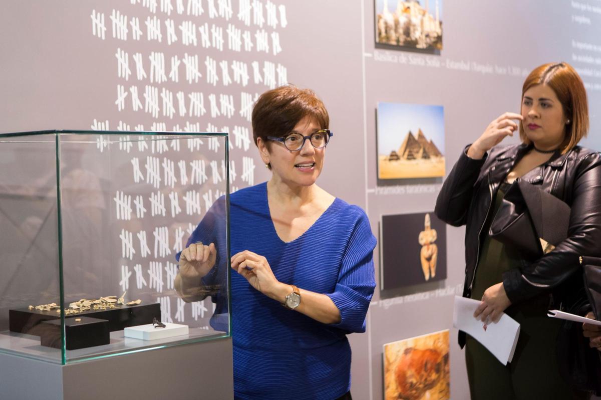 Carmen Gloria Rodríguez, directora del Museo y Parque Arqueológico Cueva Pintada.